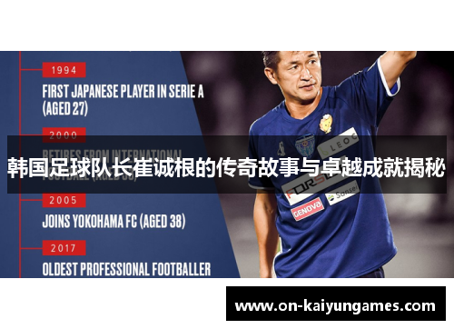 韩国足球队长崔诚根的传奇故事与卓越成就揭秘